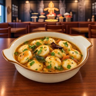 Sambar Mini Idly
