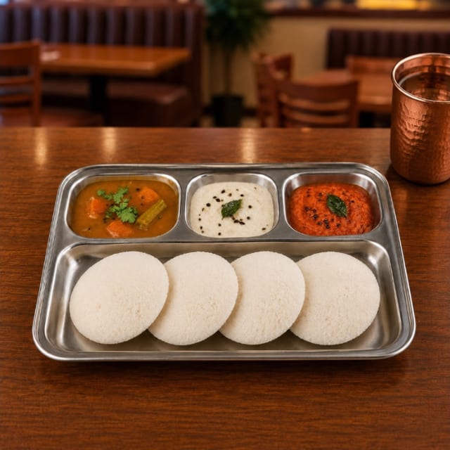Jasmine Idli (4 Pcs).
