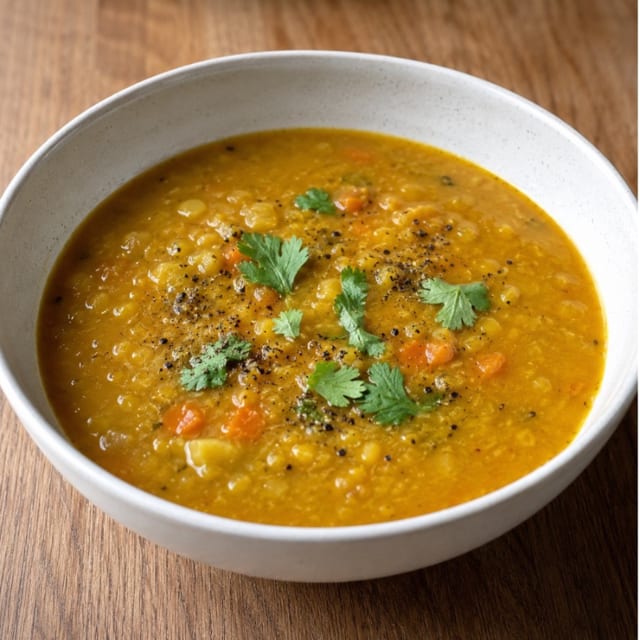 Mulligatawny Lentil Soup.