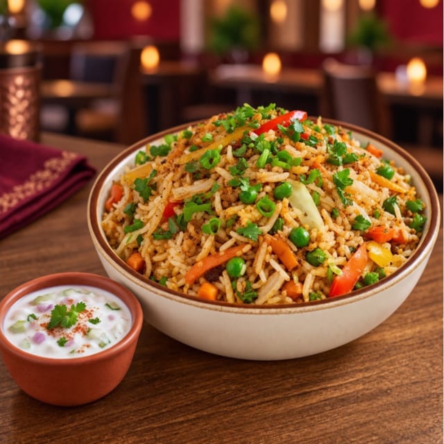 Street Style Fried Rice.